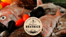What Pizzeria-beatrice.com website looked like in 2019 (4 years ago)