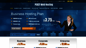 What Pc021hosting.com website looked like in 2019 (6 years ago)