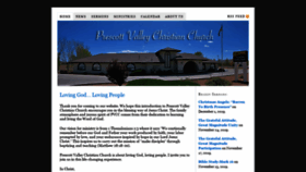 What Prescottvalleychristian.org website looked like in 2019 (4 years ago)