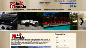 What Patiofireside.com website looked like in 2019 (4 years ago)