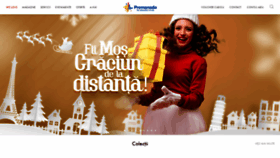 What Promenada.ro website looked like in 2019 (5 years ago)