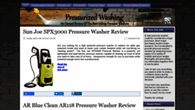 What Pressurizedwashing.com website looked like in 2019 (4 years ago)