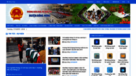 What Pgddonghung.edu.vn website looked like in 2019 (4 years ago)