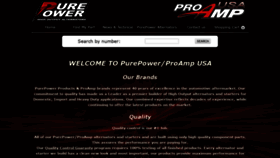 What Proampusa.com website looked like in 2019 (4 years ago)