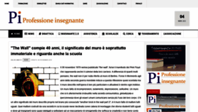 What Professioneinsegnante.it website looked like in 2019 (4 years ago)