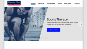 What Patientfirstpt-chiro.com website looked like in 2019 (4 years ago)
