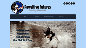 What Pawsitivefutures.com website looked like in 2019 (4 years ago)