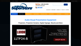 What Projectorsuperstore.com website looked like in 2019 (4 years ago)