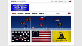 What Patriotic-flags.com website looked like in 2019 (4 years ago)