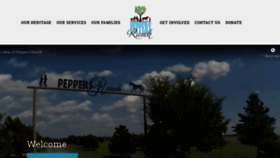 What Peppersranch.com website looked like in 2019 (4 years ago)