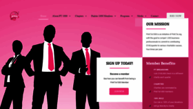 What Pinktie1000.org website looked like in 2019 (4 years ago)