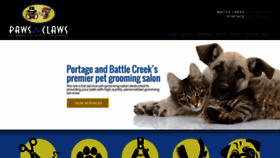 What Pawsandclawsft.com website looked like in 2019 (4 years ago)