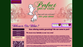 What Perfectpetcuts.net website looked like in 2019 (4 years ago)