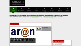 What Portale.it website looked like in 2019 (4 years ago)