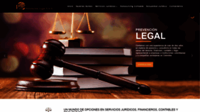 What Prevencionlegal.co website looked like in 2019 (4 years ago)