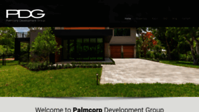 What Palmcorp.net website looked like in 2019 (4 years ago)