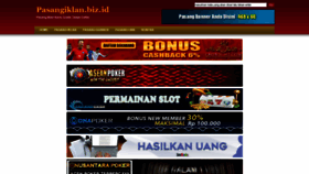 What Pasangiklan.biz.id website looked like in 2019 (4 years ago)