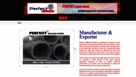 What Perfectwireindustries.com website looked like in 2019 (4 years ago)
