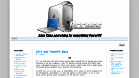 What Powerpcaccess.blogspot.com website looked like in 2019 (4 years ago)