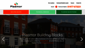 What Plasmor.co.uk website looked like in 2019 (4 years ago)