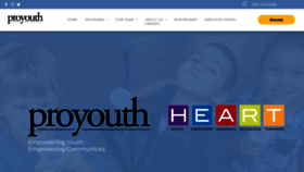 What Proyouthexpandedlearning.org website looked like in 2019 (4 years ago)
