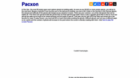 What Pacxon.org website looked like in 2019 (4 years ago)