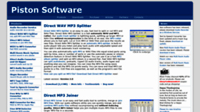 What Pistonsoft.com website looked like in 2019 (5 years ago)