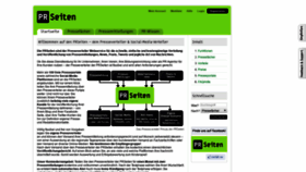 What Prseiten.de website looked like in 2019 (4 years ago)