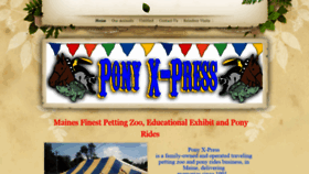What Ponyxpresszoo.com website looked like in 2019 (4 years ago)