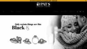 What Patsjewelry.com website looked like in 2019 (4 years ago)