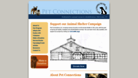 What Petconnectionsoldlyme.org website looked like in 2019 (4 years ago)