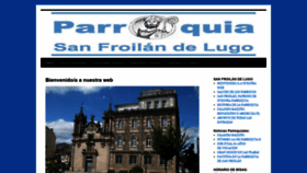 What Parroquiasanfroilanlugo.es website looked like in 2019 (4 years ago)