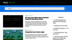 What Portal-ilmu.com website looked like in 2019 (4 years ago)