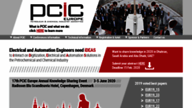 What Pcic-europe.com website looked like in 2019 (4 years ago)