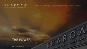What Pharoahgroup.com website looked like in 2019 (4 years ago)
