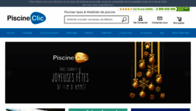 What Piscine-clic.com website looked like in 2019 (4 years ago)