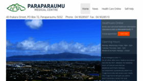 What Paraparaumumedical.nz website looked like in 2019 (4 years ago)