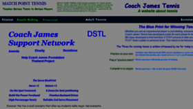 What Playtennisnow.com website looked like in 2019 (4 years ago)