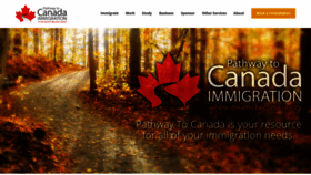 What Pathwaytocanada.ca website looked like in 2019 (6 years ago)