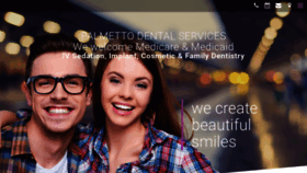What Palmettodentalservices.com website looked like in 2019 (4 years ago)