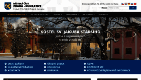 What Praha-kunratice.cz website looked like in 2019 (4 years ago)
