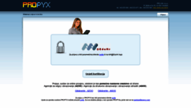What Propyx.com website looked like in 2019 (4 years ago)