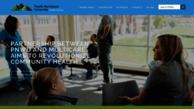 What Pnwu.edu website looked like in 2019 (4 years ago)