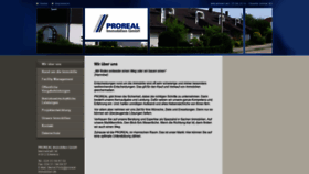 What Proreal-immobilien.de website looked like in 2019 (4 years ago)