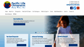 What Pacificlifechiropracticguam.com website looked like in 2019 (4 years ago)