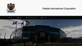 What Paletta.ca website looked like in 2019 (4 years ago)