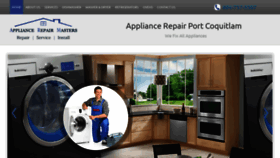 What Port-coquitlam-appliances-repair.ca website looked like in 2019 (4 years ago)