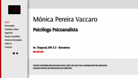 What Psicologabarcelona.com website looked like in 2019 (4 years ago)