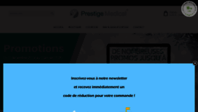 What Prestigemedical.fr website looked like in 2019 (4 years ago)