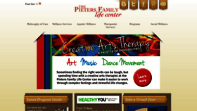 What Pietersfamilylifecenter.org website looked like in 2019 (4 years ago)